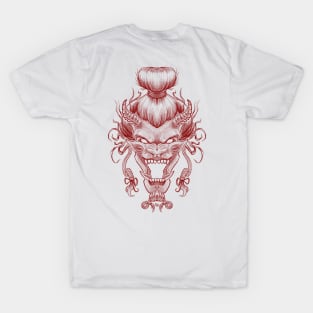 Red Demon Head T-Shirt